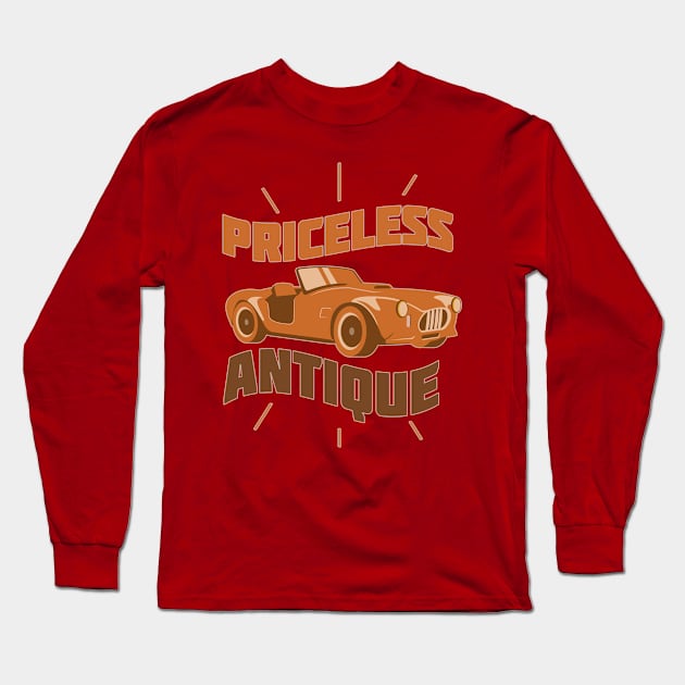 Antique Car Collector Long Sleeve T-Shirt by Toogoo